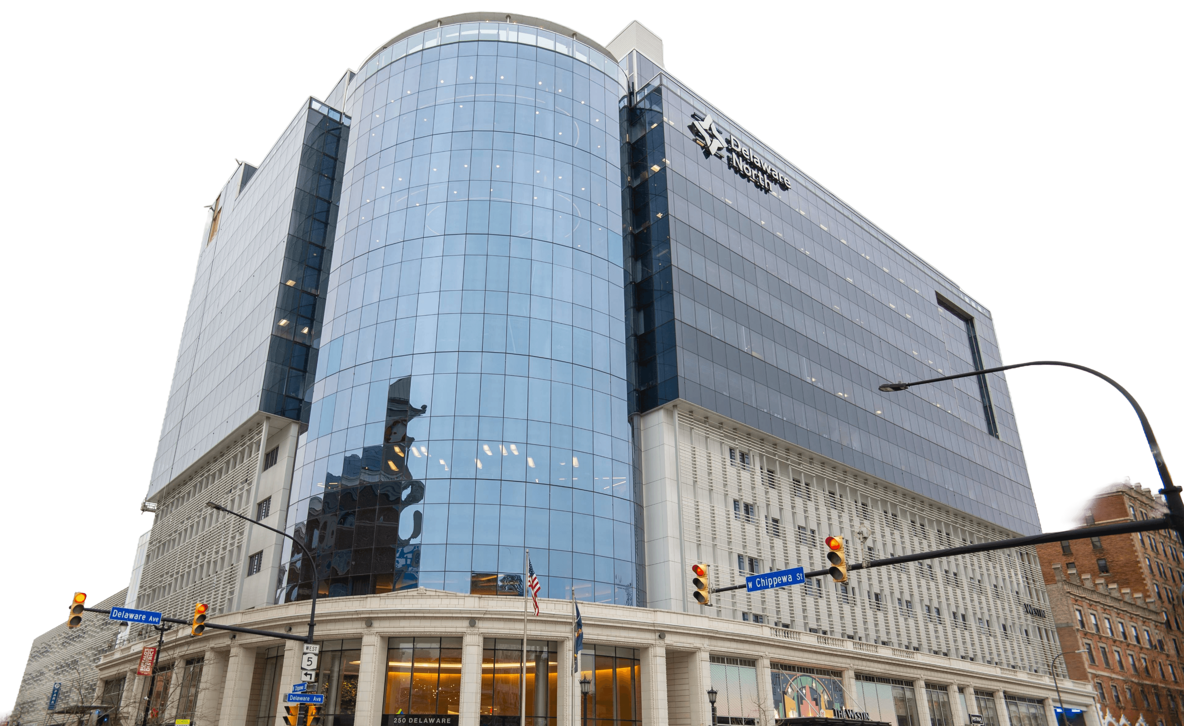 250 Delaware Avenue building in downtown Buffalo, NY